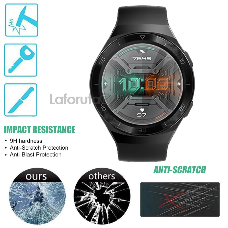 Vetro temperato per Huawei Wat - Titan Smartwatch Accessories recensione e prezzo