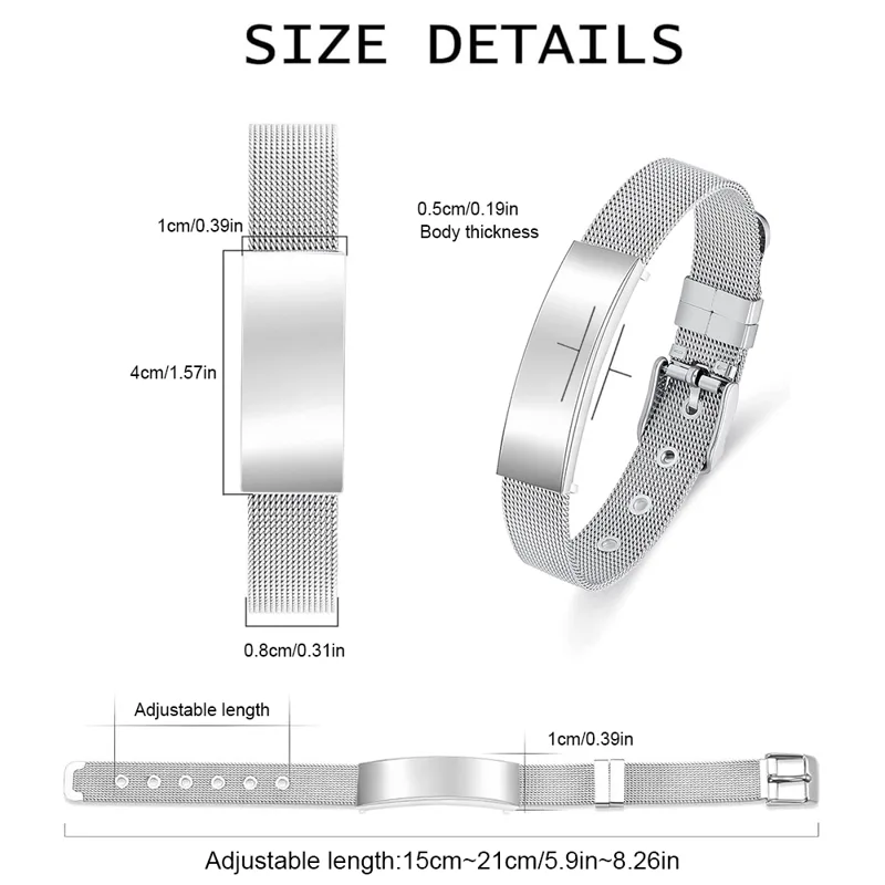 Bracciale con urna per gioiell - Stainless Mesh Band recensione e prezzo