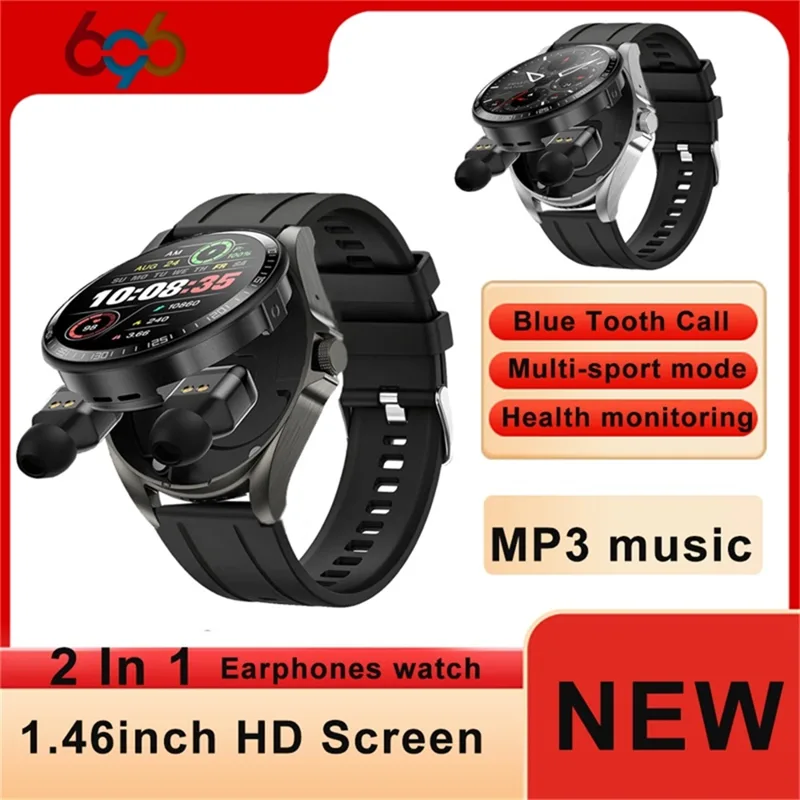 696 Nuovo Smartwatch con Cuffi - Smartwatch Headset recensione e prezzo
