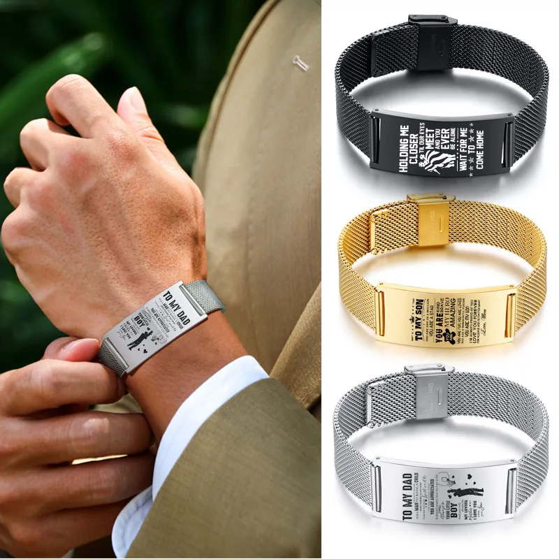 Degli uomini Del Braccialetto  - Stainless Mesh Band recensione e prezzo