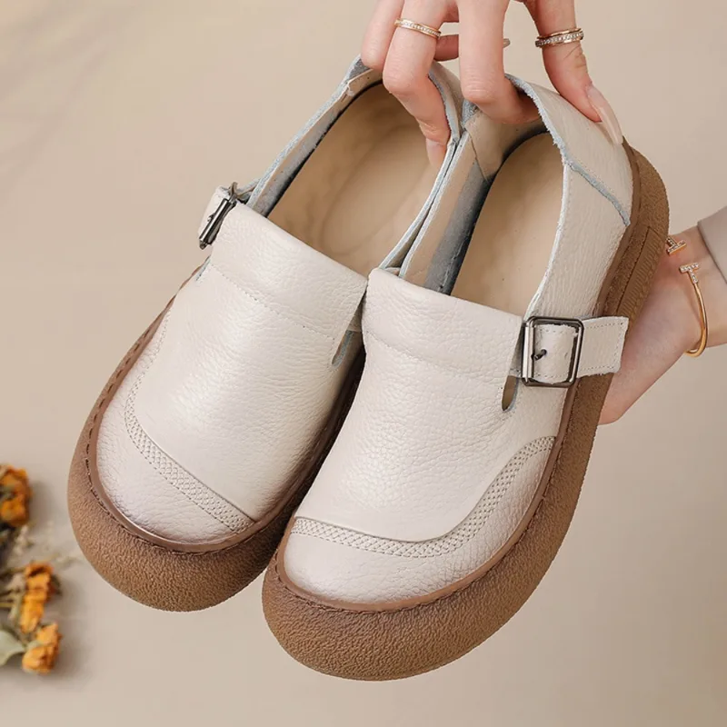 Scarpe singole casual da donna - Leather Classic Strap recensione e prezzo