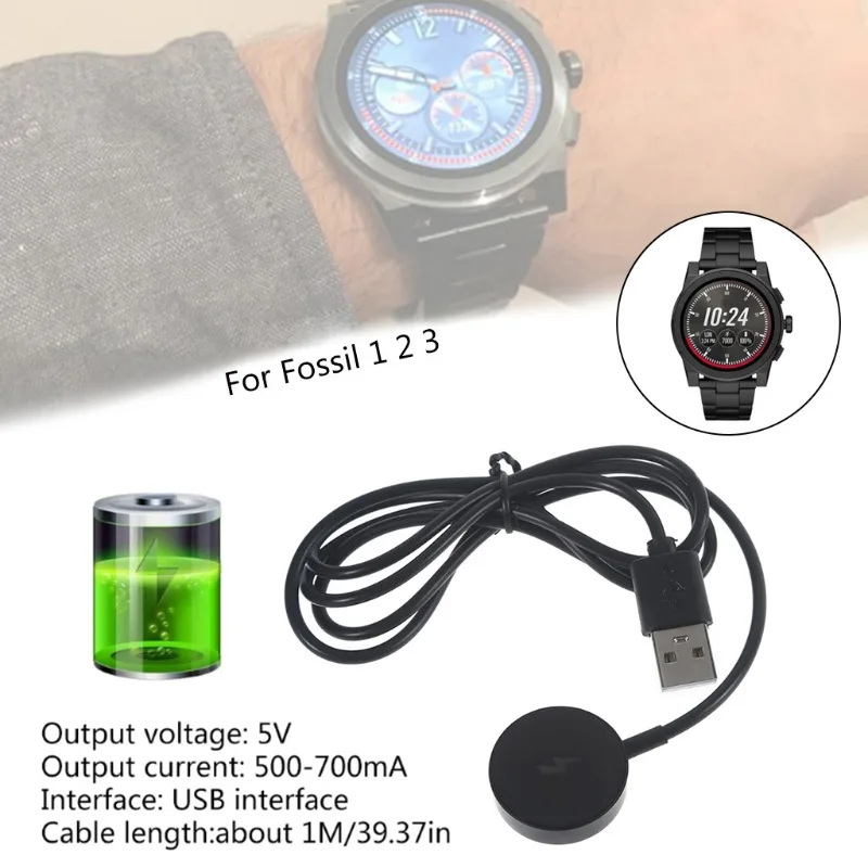 Adattatore USB per caricabatte - Fossil Smartwatch Accessories recensione e prezzo