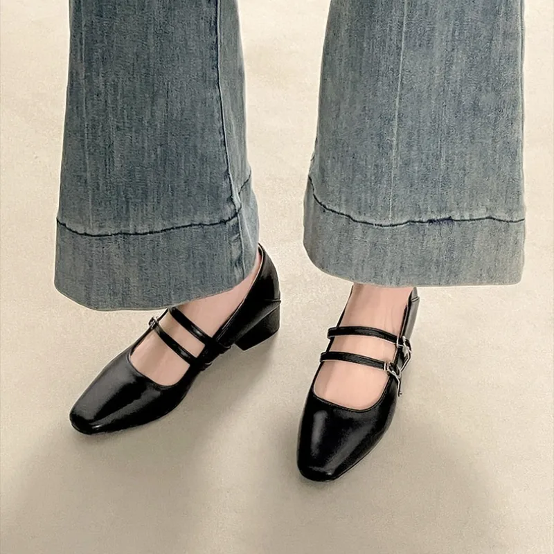 Scarpe Mary Jane da Donna con  - Leather Classic Strap recensione e prezzo
