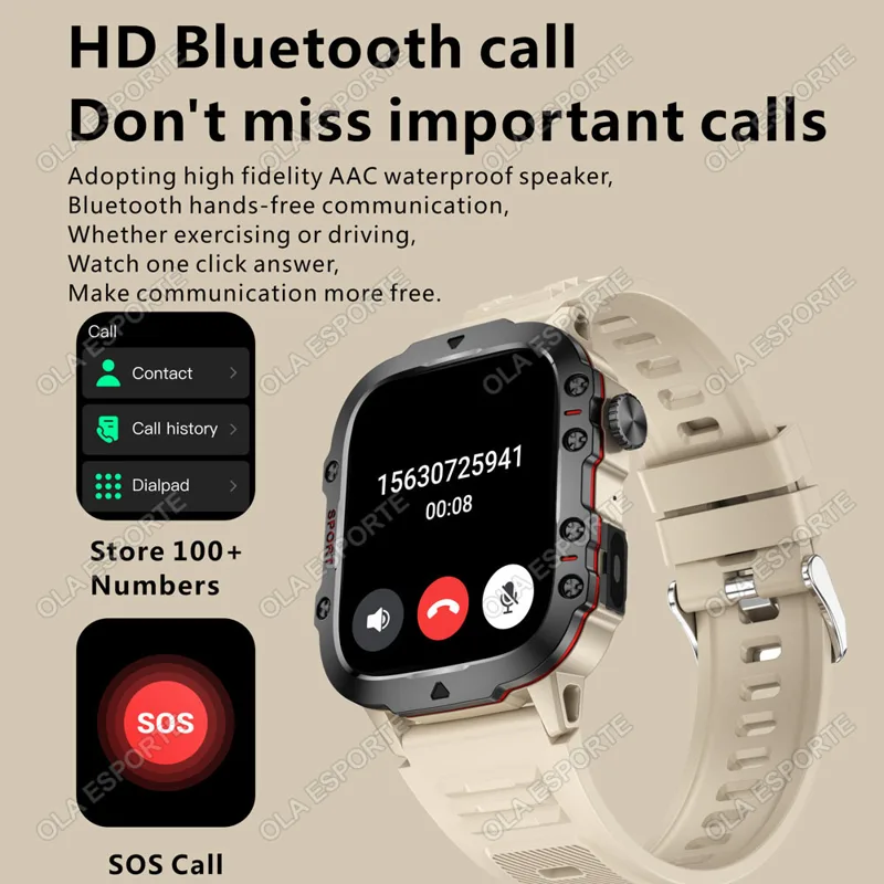 Nuovo Smartwatch Militare 2026 - Smartwatch X12 recensione e prezzo