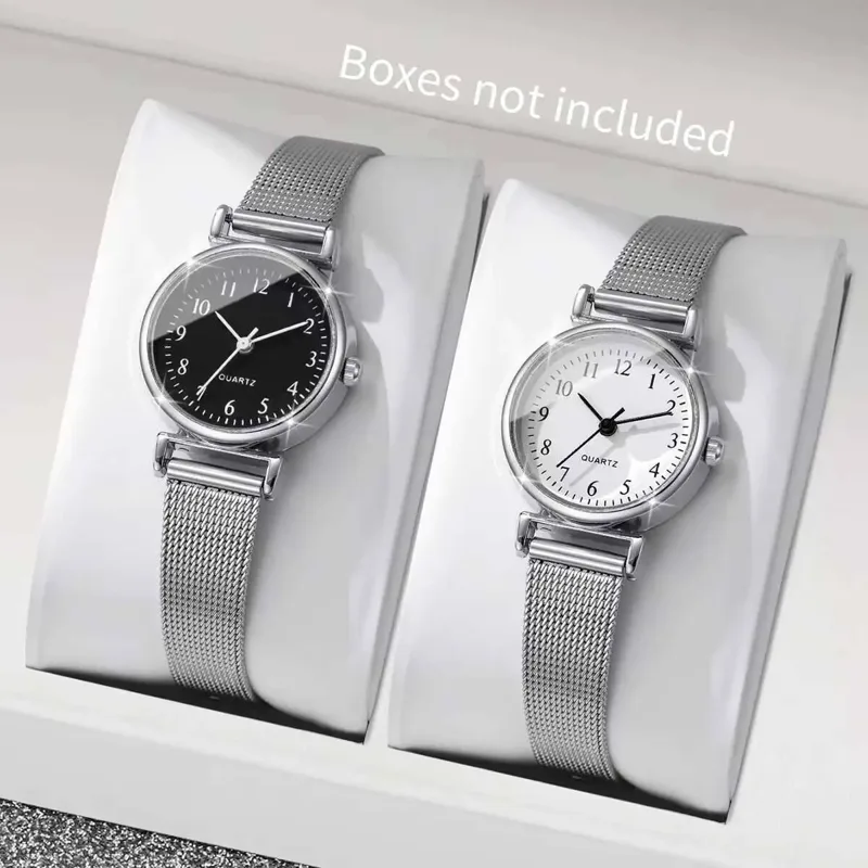 1/2 pezzi di orologi da donna  - Stainless Mesh Band recensione e prezzo