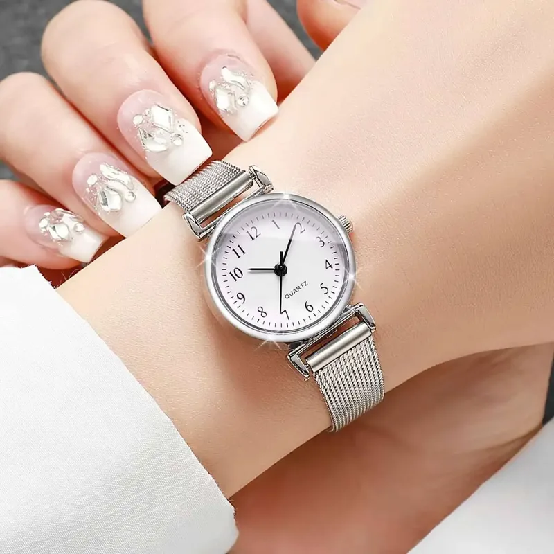 1/2 pezzi di orologi da donna  - Stainless Mesh Band recensione e prezzo