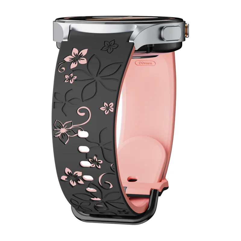Cinturino in silicone inciso p - Samsung Smartwatch Ultra Accessories recensione e prezzo