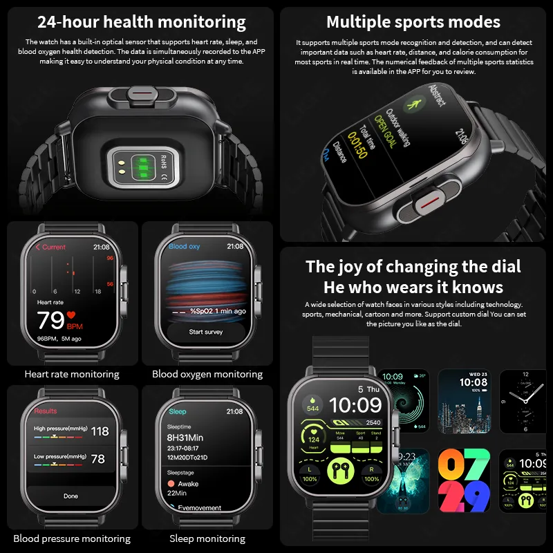 NFC Smart Watch TWS Auricolare - Smartwatch Headset recensione e prezzo