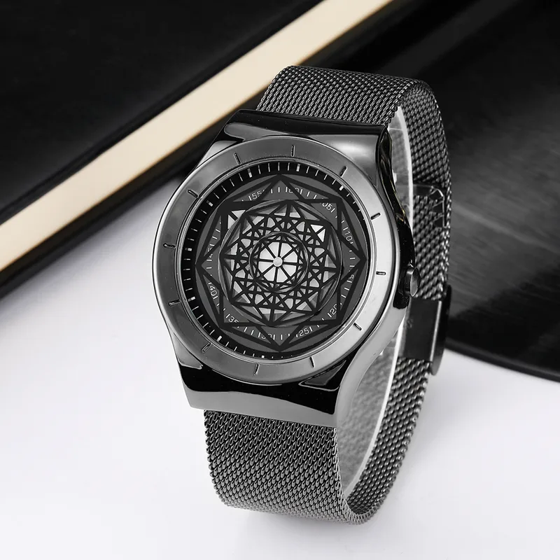 Orologi uomo giradischi Fasion - Stainless Mesh Band recensione e prezzo