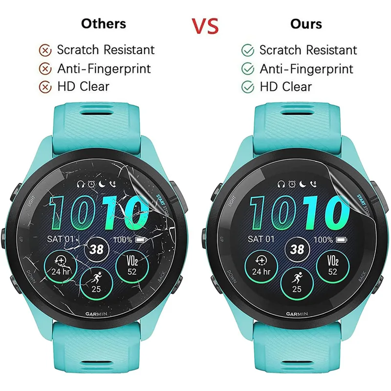 3 pezzi morbida HD idrogel pel - Garmin Smartwatch Accessories recensione e prezzo