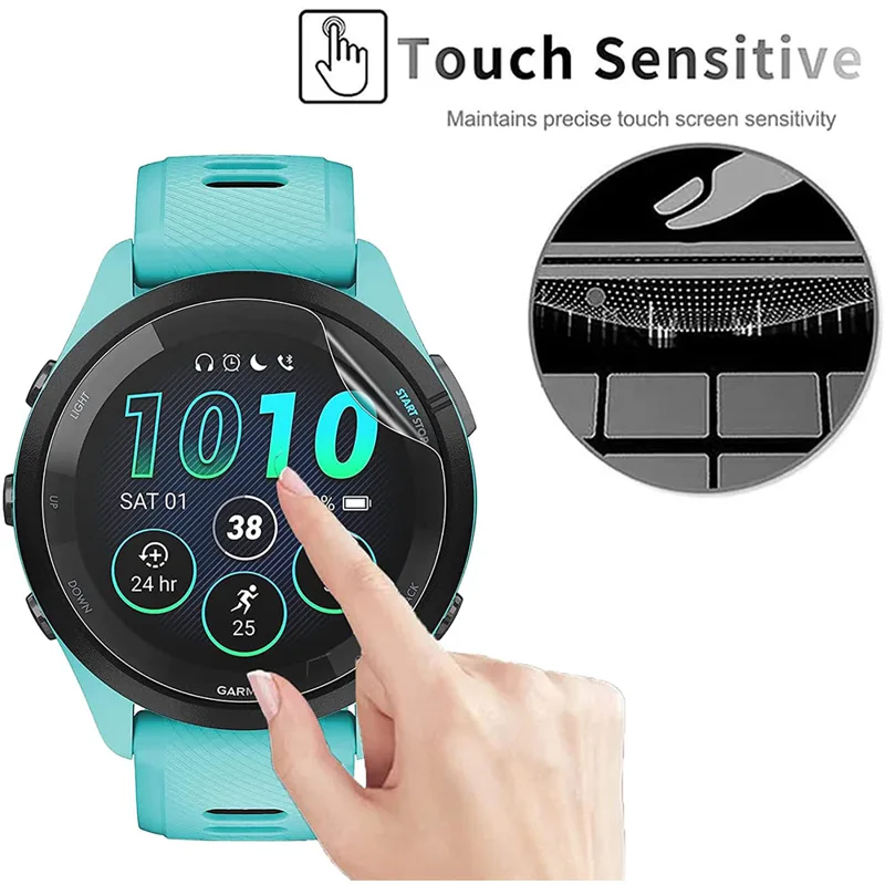 3 pezzi morbida HD idrogel pel - Garmin Smartwatch Accessories recensione e prezzo