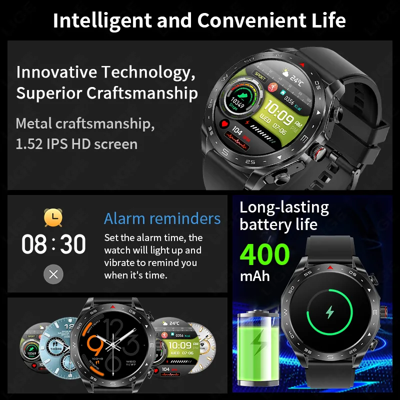 LIGE con auricolari auricolare - Smartwatch Headset recensione e prezzo