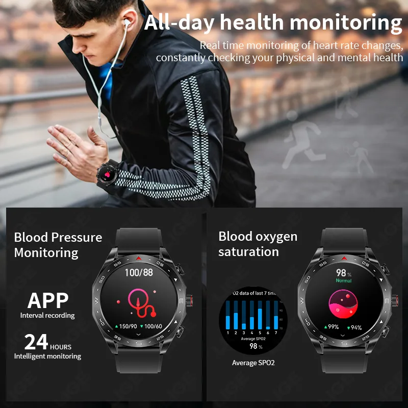 LIGE con auricolari auricolare - Smartwatch Headset recensione e prezzo